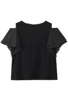 【アナイ/ANAYI】のライトポンチオフショルプルオーバー 人気、トレンドファッション・服の通販 founy(ファニー) ファッション Fashion レディースファッション Fashion for Women トップス・カットソー Cut & Sew Tops シャツ・ブラウス・オフィスカジュアル Elegant Blouses & Button-Ups ロングTシャツ・Tシャツ Longline T-Shirts & Tees カジュアルプルオーバー・ニットトップス Pullovers & Knit Tops / Casual Pullovers カットソー・ベーシックTシャツ Cut-and-Sewn Tops / Stretch Tees & Basics ショート Short, Short Length スリーブ Sleeve, Long Sleeve / Short Sleeve フェミニン Feminine, Girly プレーン Plain, Simple エレガント 上品 Elegant thumbnail ブラック|ID: prp329100004599400 ipo3291000000035759201