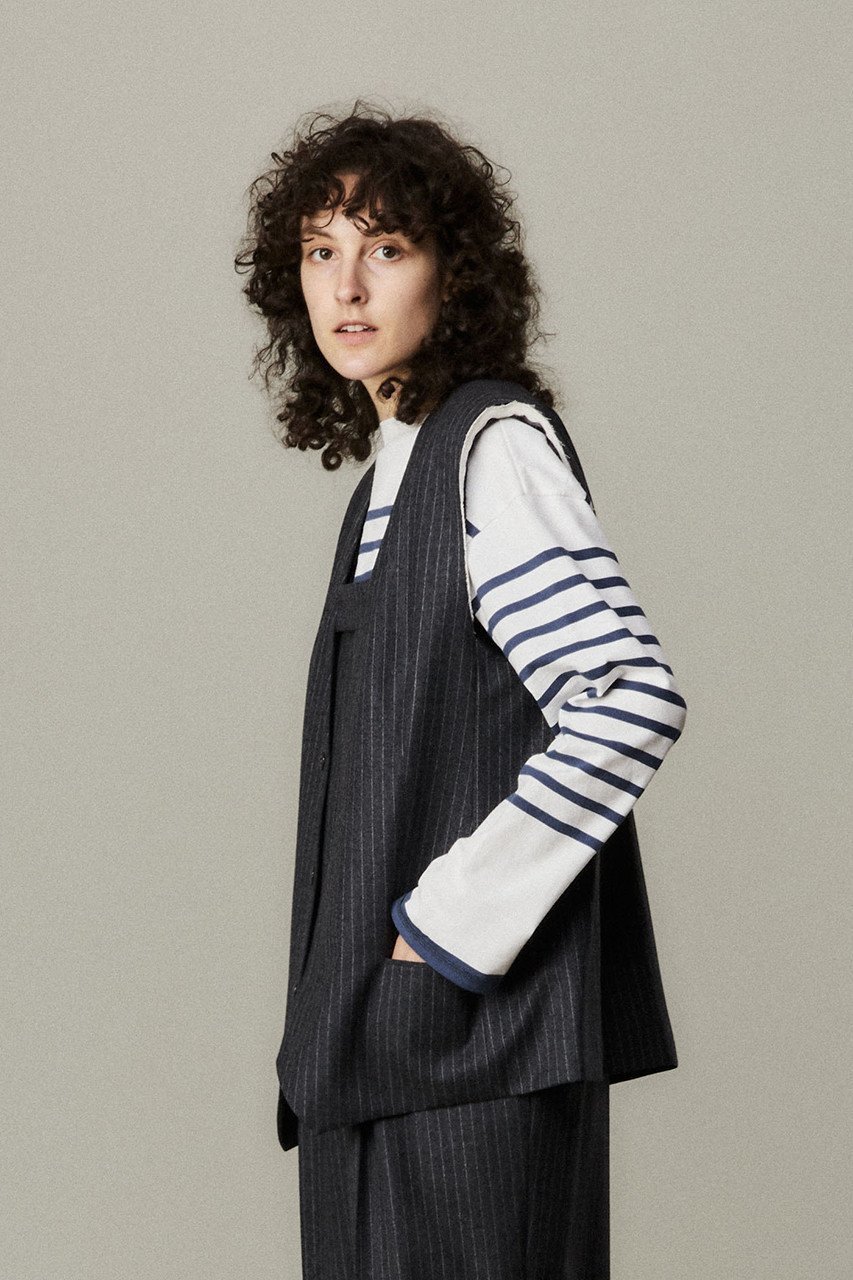【マルティニーク/martinique】の【CURRENTAGE】ノーカラージレ 人気、トレンドファッション・服の通販 founy(ファニー) 　ファッション　Fashion　レディースファッション　Ladies' Fashion Online　アウター　Coat Outerwear　ジャケット　Jackets　カットオフ　Cut Off　ジャケット　Jacket　スーツ　Suit　ベスト　Vest　メンズ　Mens　other-2|ID: prp329100004599401 ipo3291000000032694950