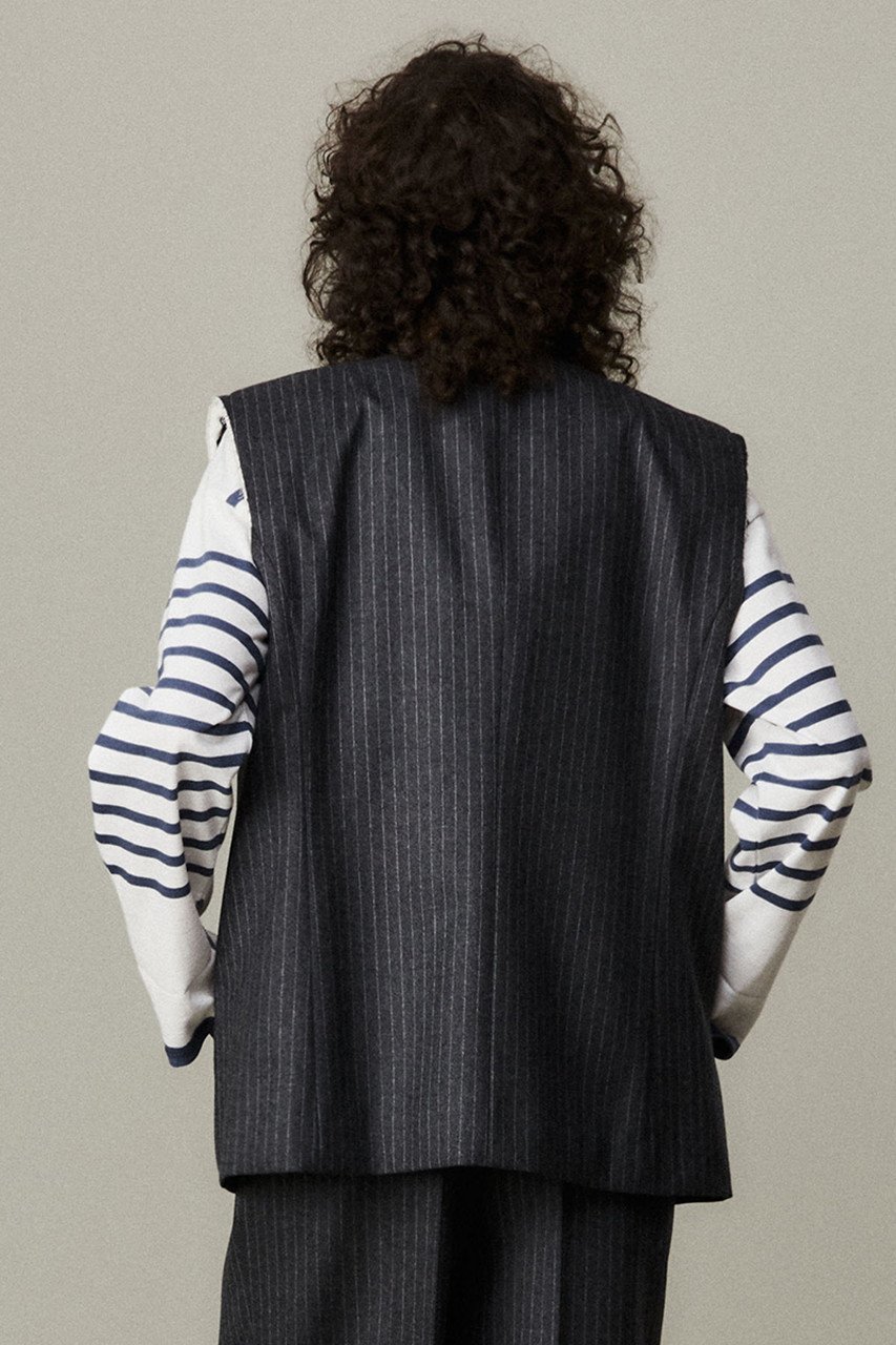 【マルティニーク/martinique】の【CURRENTAGE】ノーカラージレ 人気、トレンドファッション・服の通販 founy(ファニー) 　ファッション　Fashion　レディースファッション　Ladies' Fashion Online　アウター　Coat Outerwear　ジャケット　Jackets　カットオフ　Cut Off　ジャケット　Jacket　スーツ　Suit　ベスト　Vest　メンズ　Mens　other-3|ID: prp329100004599401 ipo3291000000032694951