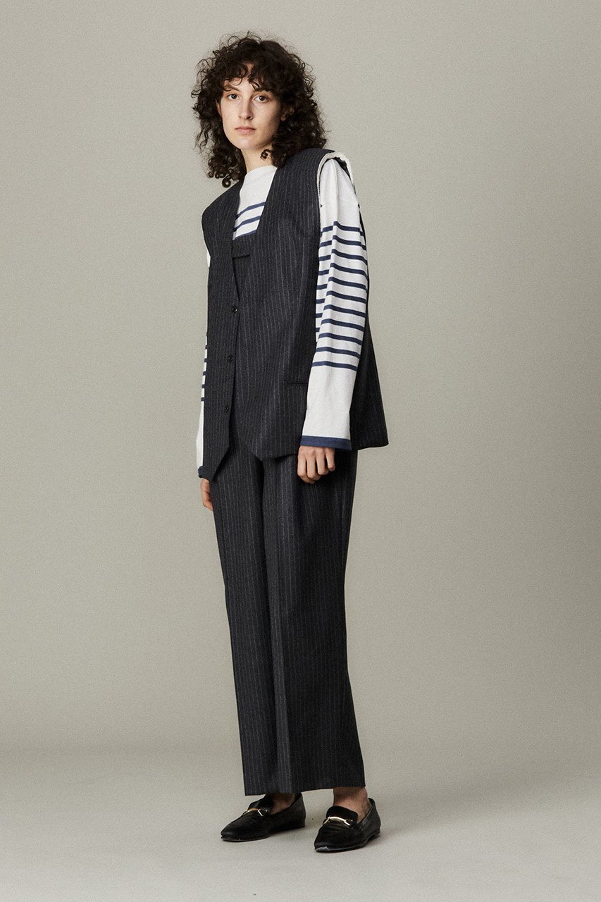 【マルティニーク/martinique】の【CURRENTAGE】ノーカラージレ 人気、トレンドファッション・服の通販 founy(ファニー) 　ファッション　Fashion　レディースファッション　Ladies' Fashion Online　アウター　Coat Outerwear　ジャケット　Jackets　カットオフ　Cut Off　ジャケット　Jacket　スーツ　Suit　ベスト　Vest　メンズ　Mens　other-4|ID: prp329100004599401 ipo3291000000032694952
