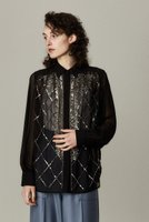 【マルティニーク/martinique】の【CURRENTAGE】Embroidery Sequins & Beads トップス 人気、トレンドファッション・服の通販 founy(ファニー) ファッション Fashion レディースファッション Ladies' Fashion Online トップス・カットソー Tops/Tshirt シャツ/ブラウス Shirts/Blouses インド India スパンコール Sequins スリーブ Sleeve セットアップ Set Up パターン Pattern フロント Front ランダム Random ロング Long ヴィンテージ Vintage エレガント 上品 Elegant 別注 Special Order |ID:prp329100004599402