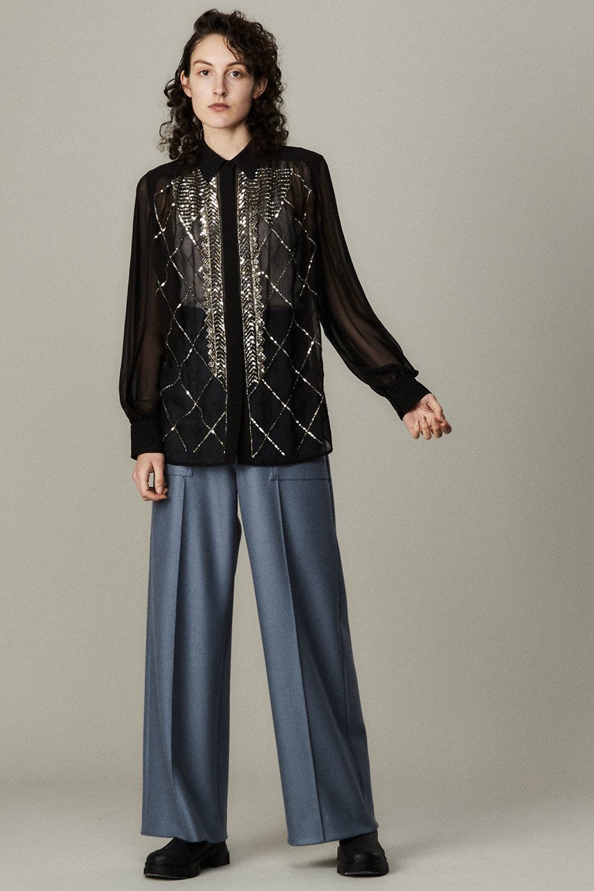 【マルティニーク/martinique】の【CURRENTAGE】Embroidery Sequins & Beads トップス 人気、トレンドファッション・服の通販 founy(ファニー) 　ファッション　Fashion　レディースファッション　Ladies' Fashion Online　トップス・カットソー　Tops/Tshirt　シャツ/ブラウス　Shirts/Blouses　インド　India　スパンコール　Sequins　スリーブ　Sleeve　セットアップ　Set Up　パターン　Pattern　フロント　Front　ランダム　Random　ロング　Long　ヴィンテージ　Vintage　エレガント 上品　Elegant　別注　Special Order　other-6|ID: prp329100004599402 ipo3291000000032694961