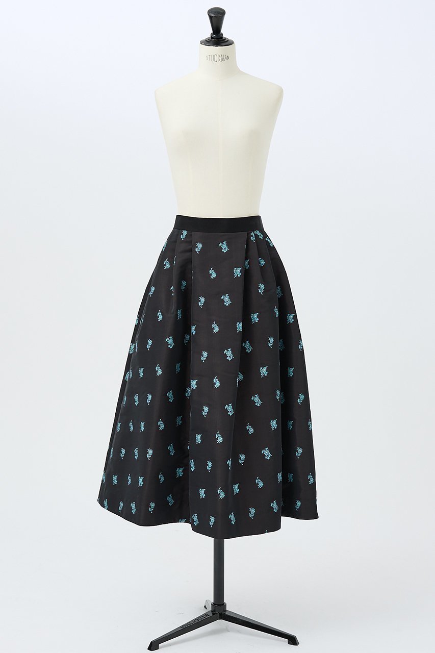 【デザイン ワークス/DESIGN WORKS】のフラワージャガードタックスカート 人気、トレンドファッション・服の通販 founy(ファニー) ファッション Fashion レディースファッション Fashion for Women スカート Skirts ロングスカート Long Skirts / Maxi & Midi Skirts おすすめ Recommended / Our Picks コンパクト Compact, Small Size シャンブレー Chambray, Denim-Like Fabric ジャカード/ジャガード Jacquard, Woven Pattern ジャケット Jacket, Outerwear セットアップ Set-Up, Coordinated Outfit ロング Long, Long-Length 別注 Limited Edition, Custom Order other-2|ID: prp329100004600368 ipo3291000000035764845