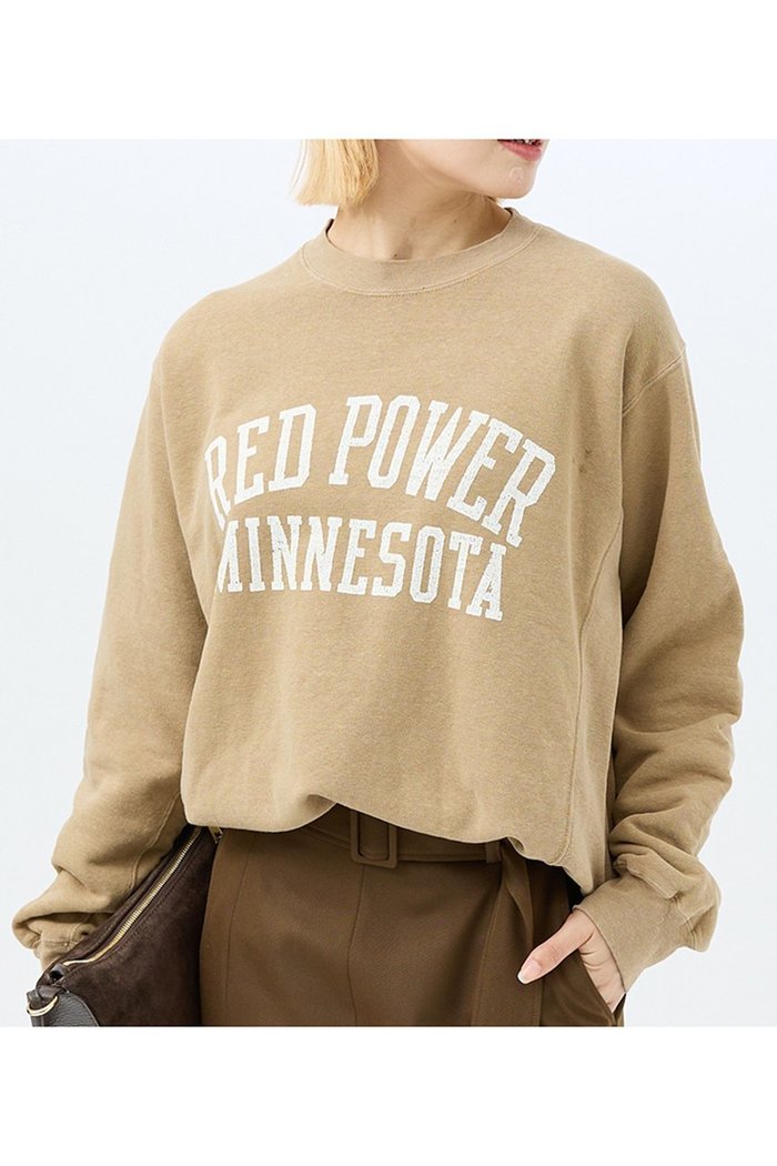 【デザイン ワークス/DESIGN WORKS】の【REMI ELIEF】SP加工3飛び裏毛別注スウェット RED POWER インテリア・キッズ・メンズ・レディースファッション・服の通販 founy(ファニー) https://founy.com/ ファッション Fashion レディースファッション Ladies' Fashion Online トップス・カットソー Cut & Sew Tops シャツ/ブラウス Elegant Blouses & Button-Ups パーカ Casual Hoodies & Sweatshirts ロング / Tシャツ Longline T-Shirts & Tees スウェット Sweatshirts カットソー Tops & T-Shirts おすすめ Recommend スウェット Sweat スペシャル Special スラックス Slacks デニム Denim ヴィンテージ Vintage 人気 Popularity 別注 Special Order NEW・新作・新着・新入荷 New Arrivals |ID: prp329100004600371 ipo3291000000032703107