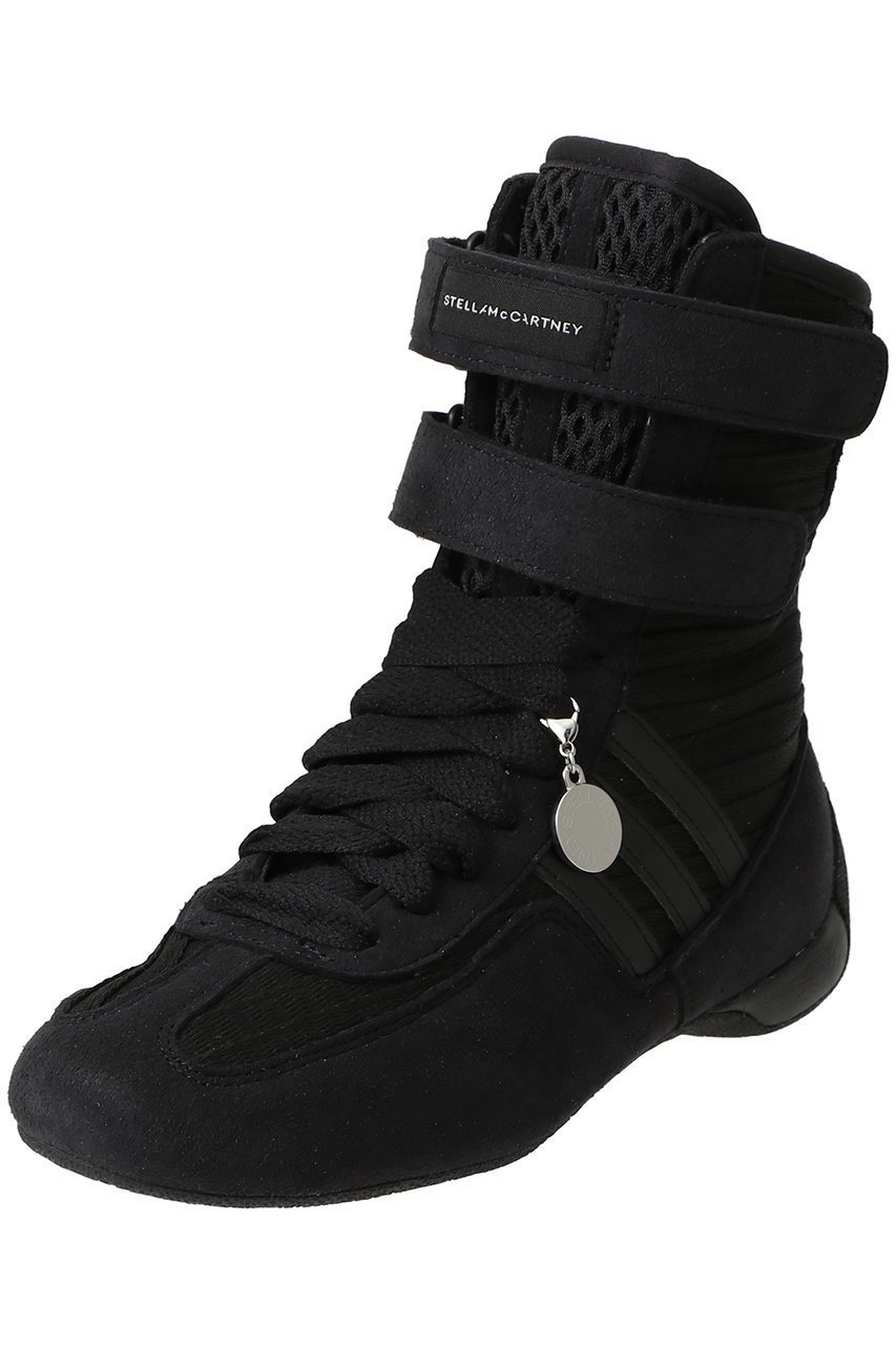 【ステラ マッカートニー/STELLA McCARTNEY】の【Stella McCartney×adidas】RASANT 2.0 ハイカットスニーカー インテリア・キッズ・メンズ・レディースファッション・服の通販 founy(ファニー) 　ファッション　Fashion　レディースファッション　Fashion for Women　2025年　2025　2025-2026秋冬・A/W　Autumn/Winter 2025–26 AW25–26　スニーカー　Sneakers, Trainers　スポーツ　Sports, Activewear　バランス　Balance, Style Balance　パフォーマンス　Performance, Active Function　A/W・秋冬　Autumn/Winter　ブラック|ID: prp329100004600372 ipo3291000000032703192