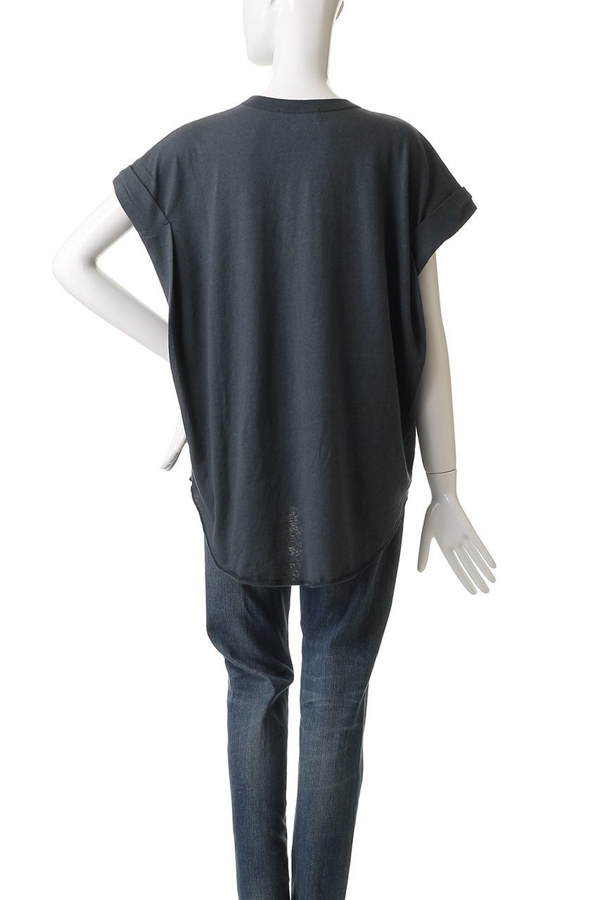【アメリカーナ/Americana】の【ELLE SHOP限定】ベルギーリネンロゴTシャツ 人気、トレンドファッション・服の通販 founy(ファニー) 　ファッション　Fashion　レディースファッション　Fashion for Women　トップス・カットソー　Cut & Sew Tops　シャツ・ブラウス・オフィスカジュアル　Elegant Blouses & Button-Ups　ロングTシャツ・Tシャツ　Longline T-Shirts & Tees　カットソー・ベーシックTシャツ　Cut-and-Sewn Tops / Stretch Tees & Basics　ショート　Short, Short Length　スリーブ　Sleeve, Long Sleeve / Short Sleeve　トレンド　Trend, Trending Now　フロント　Front, Front Design　リネン　Linen, Linen Fabric　新作・新入荷　New Arrivals / New In　other-4|ID: prp329100004600376 ipo3291000000032703309