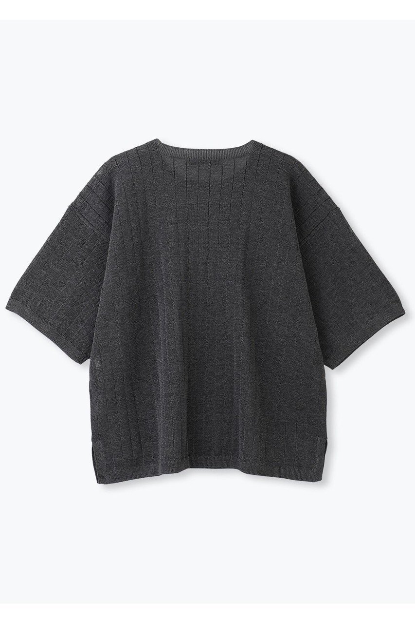 【レリル/lelill】のハイテクギマワイドリブニット(オーバーサイズ) 人気、トレンドファッション・服の通販 founy(ファニー) 　ファッション　Fashion　レディースファッション　Ladies' Fashion Online　トップス・カットソー　Cut & Sew Tops　ニット　Knit Tops & Sweaters　プルオーバー　Pullovers　ワイドリブ　Wide Rib　NEW・新作・新着・新入荷　New Arrivals　other-2|ID: prp329100004600382 ipo3291000000032703354