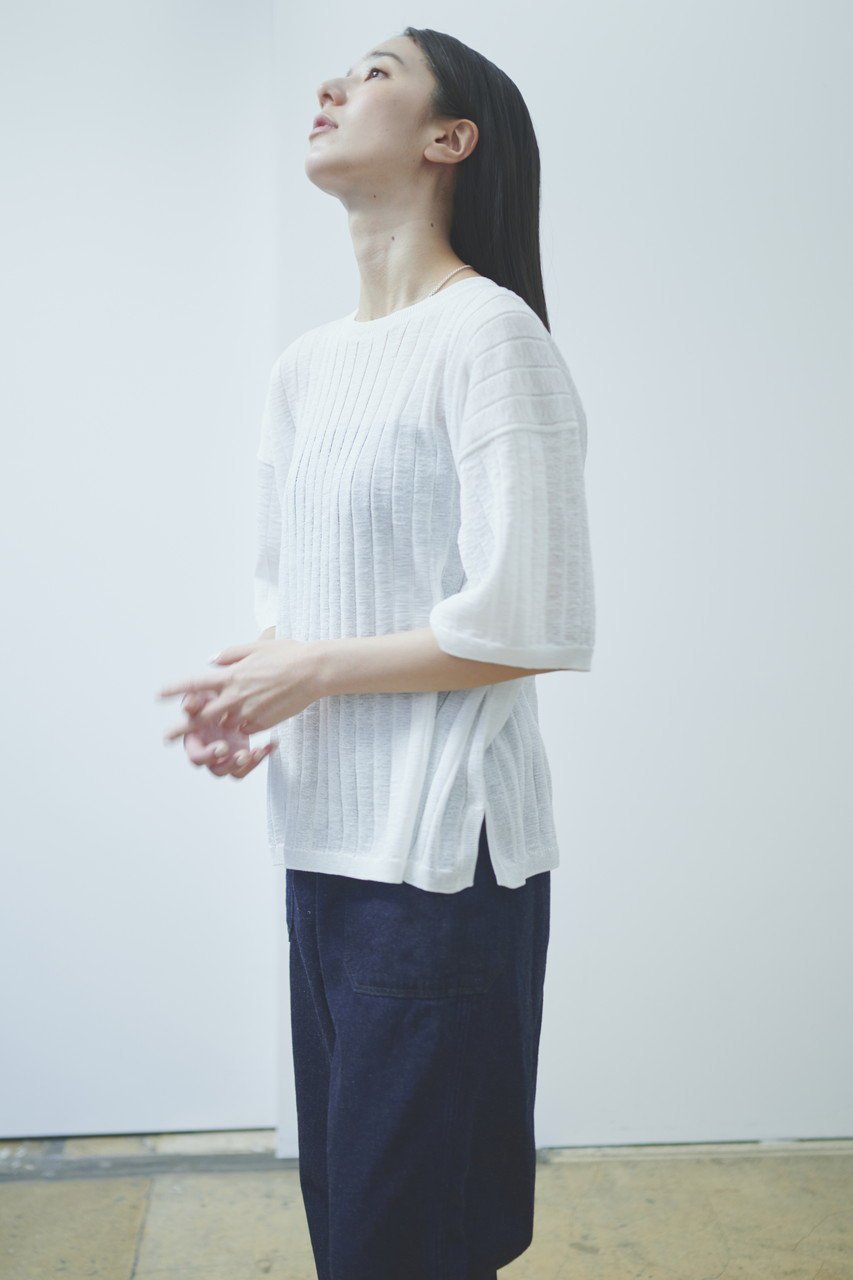 【レリル/lelill】のハイテクギマワイドリブニット(オーバーサイズ) 人気、トレンドファッション・服の通販 founy(ファニー) 　ファッション　Fashion　レディースファッション　Ladies' Fashion Online　トップス・カットソー　Cut & Sew Tops　ニット　Knit Tops & Sweaters　プルオーバー　Pullovers　ワイドリブ　Wide Rib　NEW・新作・新着・新入荷　New Arrivals　other-7|ID: prp329100004600382 ipo3291000000032703363