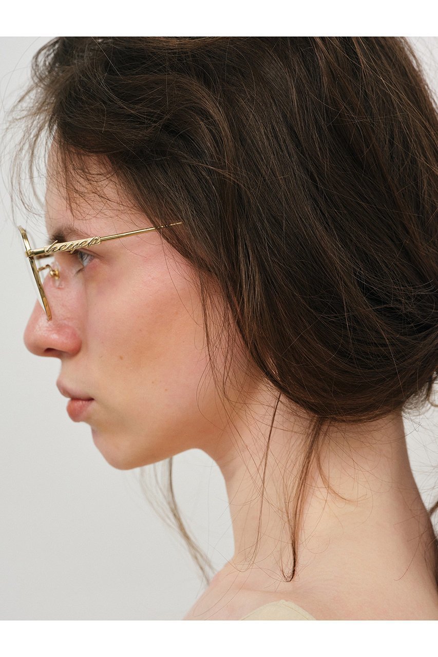 【ヘイップ/heyep】のAviator Glasses with Rhinestones&Logo 人気、トレンドファッション・服の通販 founy(ファニー) 　ファッション　Fashion　レディースファッション　Fashion for Women　サングラス&メガネ　Sunglasses & Eyewear　エレガント 上品　Elegant　クラシック　Classic, Timeless Style　ストーン　Stone, Gem-Like　フォルム　Silhouette, Form　新作・新入荷　New Arrivals / New In　other-5|ID: prp329100004600389 ipo3291000000032703407