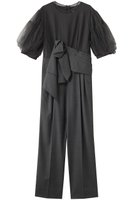 【チカ キサダ/CHIKA KISADA】のチュール コンビ パフスリーブ オールインワン 人気、トレンドファッション・服の通販 founy(ファニー) ファッション Fashion レディースファッション Ladies' Fashion Online パンツ Pants & Trousers 2025年 2025 2025-2026秋冬・A/W 2025–2026 Fall/Winter Fashion A/W コンビ Combination スマート Smart スリーブ Sleeve センター Center チュール Tulle パーティ Party モダン Modern A/W・秋冬 Aw・Autumn/Winter・Fw・Fall-Winter |ID:prp329100004600393