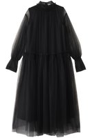 【チカ キサダ/CHIKA KISADA】のチュール レイヤー ワンピース 人気、トレンドファッション・服の通販 founy(ファニー) ファッション Fashion レディースファッション Fashion for Women ワンピース Dresses チュニック Tunic Tops & Dresses 2025年 2025 2025-2026秋冬・A/W Autumn/Winter 2025–26 AW25–26 インナー Innerwear シンプル Simple, Minimal チュニック Tunic, Long Top チュール Tulip, Tulip Motif バランス Balance, Style Balance ロング Long, Long-Length A/W・秋冬 Autumn/Winter |ID:prp329100004600394