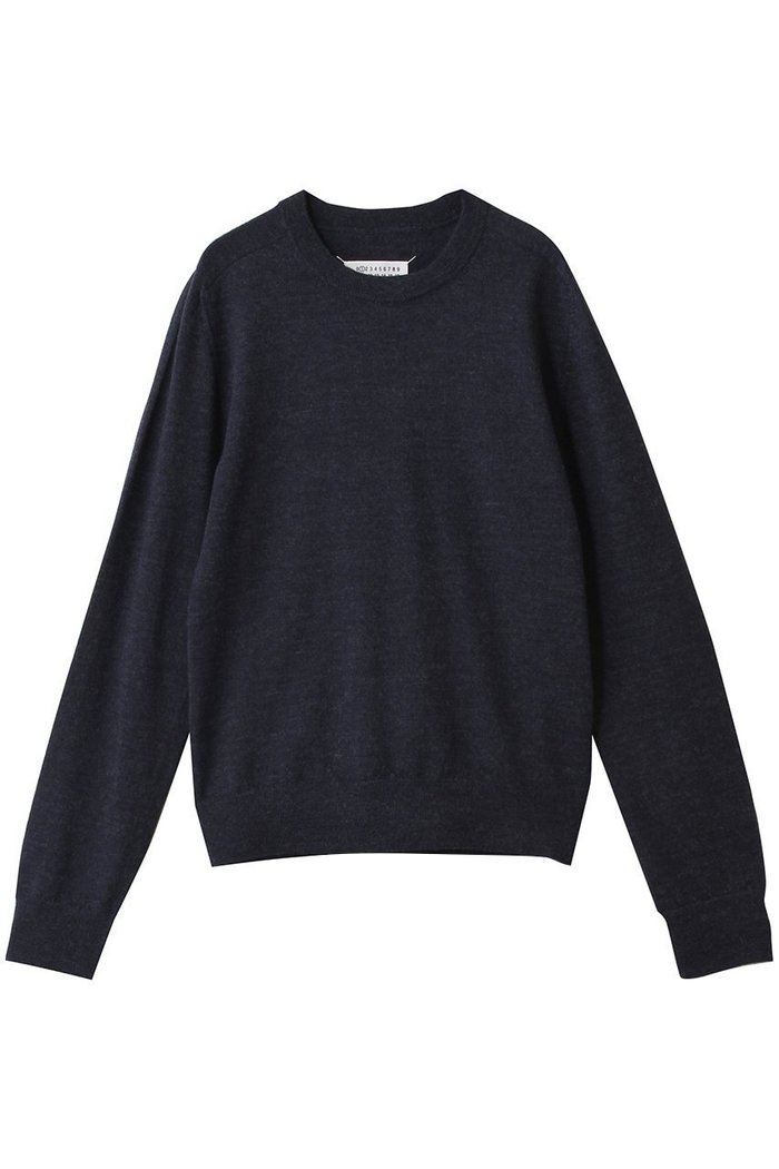 【メゾン マルジェラ/MAISON MARGIELA / MEN】の【MEN】クルーネック ニットトップス インテリア・キッズ・メンズ・レディースファッション・服の通販 founy(ファニー) https://founy.com/ ファッション Fashion メンズファッション Fashion for Men トップス・カットソー Cut & Sew Tops ニット・セーター / 定番トップス Knit Tops & Sweaters シンプル Simple, Minimal ボトム Bottoms, Lower Wear |ID: prp329100004600403 ipo3291000000036097782
