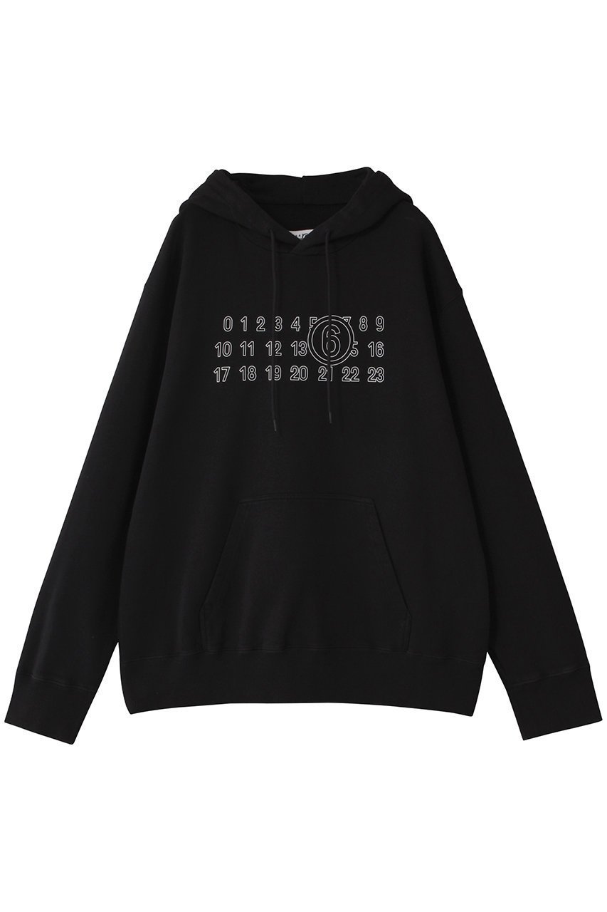 【エムエムシックス メゾンマルジェラ/MM6 Maison Margiela / MEN】の【MEN】スウェットシャツ インテリア・キッズ・メンズ・レディースファッション・服の通販 founy(ファニー) 　ファッション　Fashion　メンズファッション　Fashion for Men　トップス・カットソー　Cut & Sew Tops　パーカー・フーディー / カジュアルコーデ　Hoodies & Parkas　メンズシャツ　Shirts　スラックス　Slacks, Dress Pants　ダウン　Down, Puffer　デニム　Denim, Jeans Material　バランス　Balance, Style Balance　モダン　Modern, Contemporary　ブラック|ID: prp329100004600407 ipo3291000000035765016