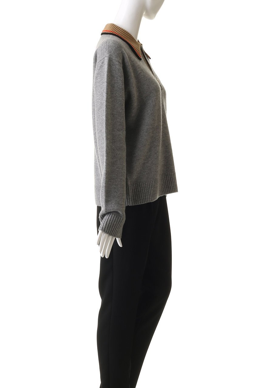 【ヌメロ ヴェントゥーノ/N°21】のポロ ニットトップス 人気、トレンドファッション・服の通販 founy(ファニー) ファッション Fashion レディースファッション Fashion for Women トップス・カットソー Cut & Sew Tops ニット Knit Tops & Sweaters カジュアルプルオーバー・ニットトップス Pullovers & Knit Tops / Casual Pullovers スポーティ Sporty, Casual Athletic other-3|ID: prp329100004600415 ipo3291000000035765053