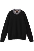 【ヌメロ ヴェントゥーノ/N°21】のクルーネック ニットトップス ブラック|ID: prp329100004600416 ipo3291000000032703581