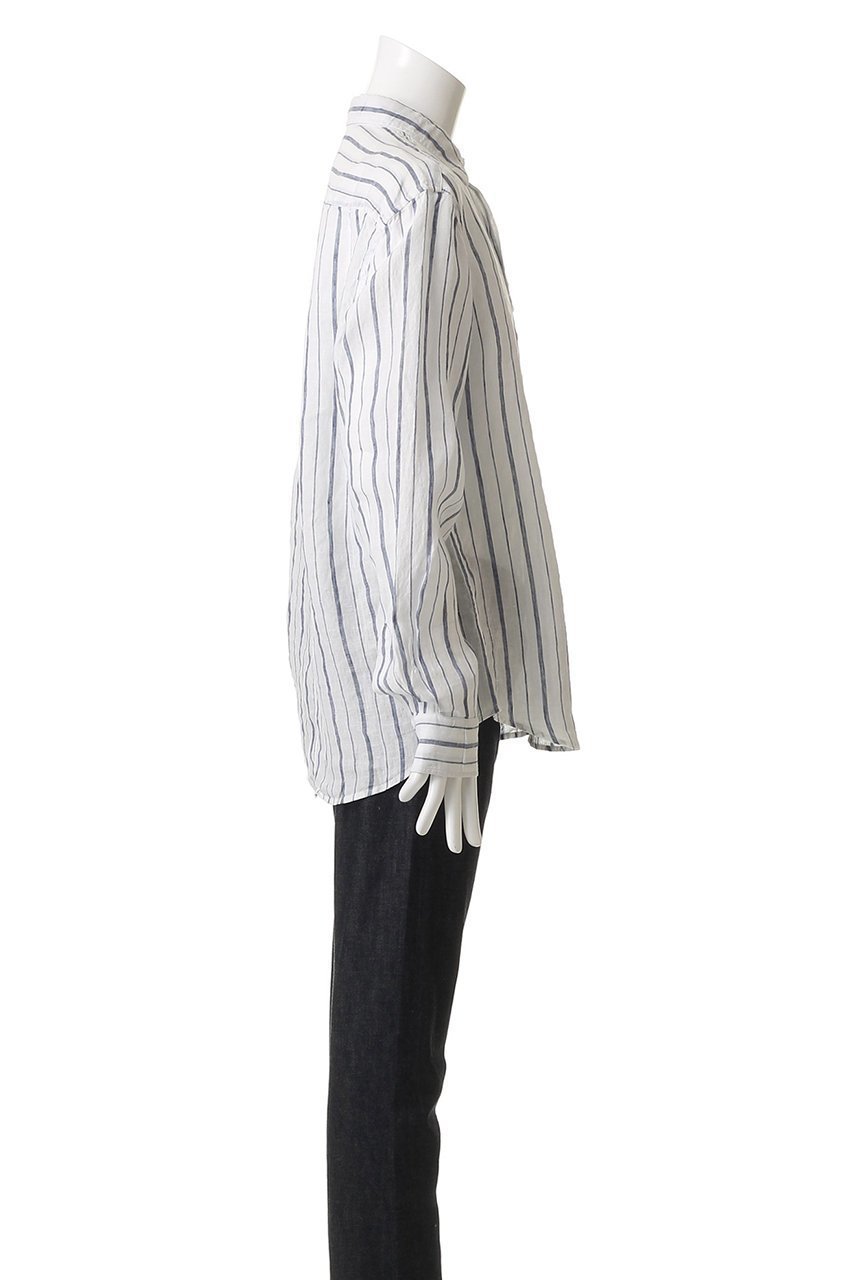 【フランク&アイリーン/Frank&Eileen / MEN】の【MEN】FINBAR イタリアンリネン ストライプシャツ 人気、トレンドファッション・服の通販 founy(ファニー) ファッション Fashion メンズファッション Fashion for Men シンプル Simple, Minimal ストライプ Stripe, Striped Pattern スリーブ Sleeve, Long Sleeve / Short Sleeve フォルム Silhouette, Form リネン Linen, Linen Fabric ロング Long, Long-Length other-3|ID: prp329100004600423 ipo3291000000035418527