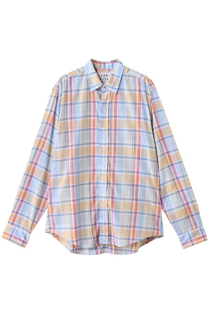 【フランク&アイリーン/Frank&Eileen / MEN】の【MEN】FINBAR イタリアンコットン マルチチェックシャツ インテリア・キッズ・メンズ・レディースファッション・服の通販 founy(ファニー) https://founy.com/ ファッション Fashion メンズファッション Fashion for Men スラックス Slacks, Dress Pants スリーブ Sleeve, Long Sleeve / Short Sleeve チェック Check, Plaid, Tartan デニム Denim, Jeans Material ロング Long, Long-Length 新作・新入荷 New Arrivals / New In 無地 Plain, Solid Color |ID: prp329100004600434 ipo3291000000032703711