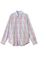 【フランク&アイリーン/Frank&Eileen / MEN】の【MEN】FINBAR イタリアンコットン マルチチェックシャツ 人気、トレンドファッション・服の通販 founy(ファニー) ファッション Fashion メンズファッション Men's Style Online スラックス Slacks スリーブ Sleeve チェック Check デニム Denim ロング Long NEW・新作・新着・新入荷 New Arrivals 無地 Plain Color |ID:prp329100004600434