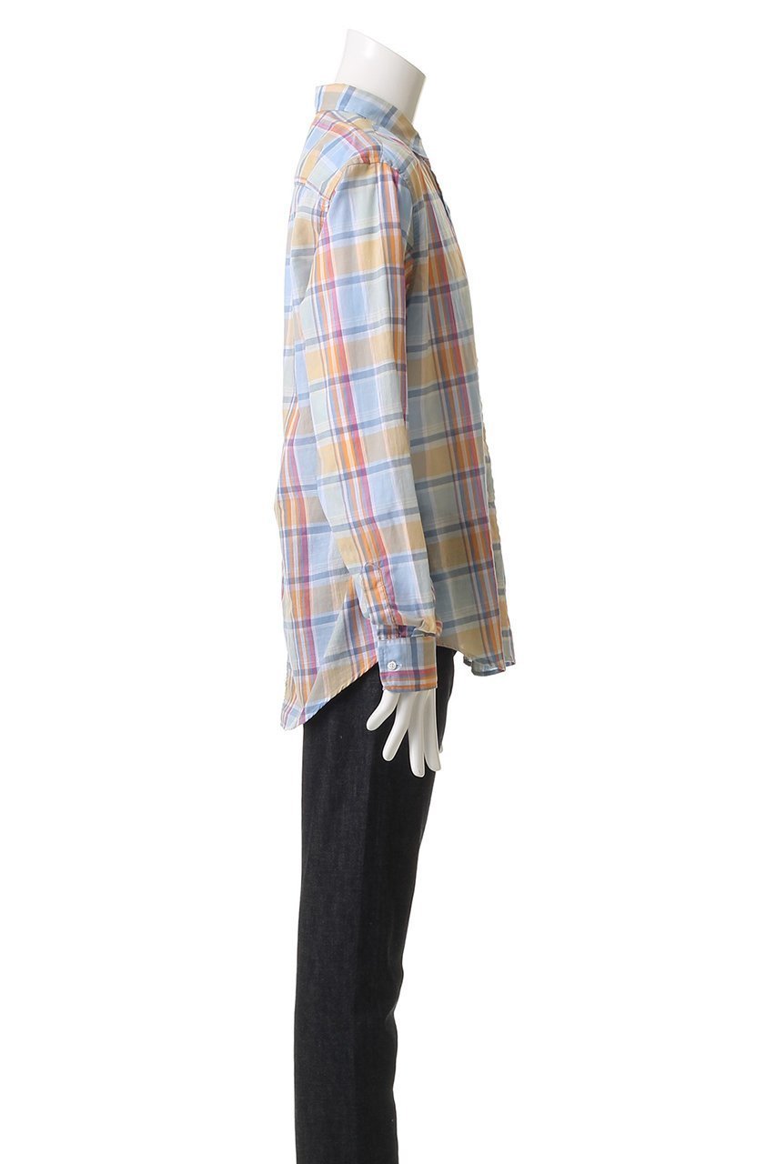 【フランク&アイリーン/Frank&Eileen / MEN】の【MEN】FINBAR イタリアンコットン マルチチェックシャツ 人気、トレンドファッション・服の通販 founy(ファニー) 　ファッション　Fashion　メンズファッション　Fashion for Men　スラックス　Slacks, Dress Pants　スリーブ　Sleeve, Long Sleeve / Short Sleeve　チェック　Check, Plaid, Tartan　デニム　Denim, Jeans Material　ロング　Long, Long-Length　無地　Plain, Solid Color　other-3|ID: prp329100004600434 ipo3291000000035765141