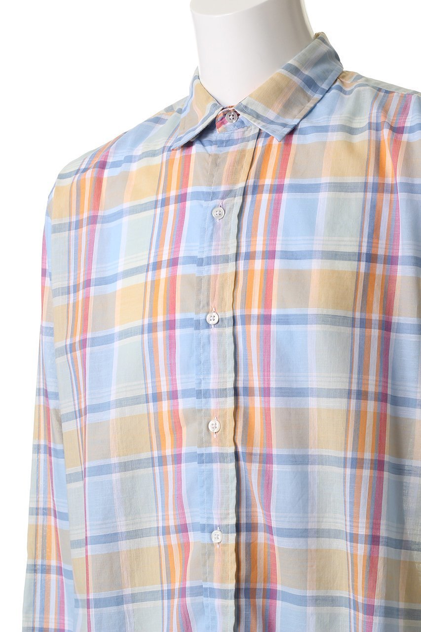 【フランク&アイリーン/Frank&Eileen / MEN】の【MEN】FINBAR イタリアンコットン マルチチェックシャツ 人気、トレンドファッション・服の通販 founy(ファニー) 　ファッション　Fashion　メンズファッション　Fashion for Men　スラックス　Slacks, Dress Pants　スリーブ　Sleeve, Long Sleeve / Short Sleeve　チェック　Check, Plaid, Tartan　デニム　Denim, Jeans Material　ロング　Long, Long-Length　無地　Plain, Solid Color　other-5|ID: prp329100004600434 ipo3291000000035765144