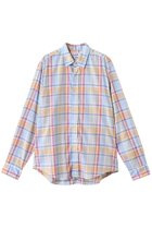 【フランク&アイリーン/Frank&Eileen / MEN】の【MEN】FINBAR イタリアンコットン マルチチェックシャツ オレンジ|ID: prp329100004600434 ipo3291000000036097864