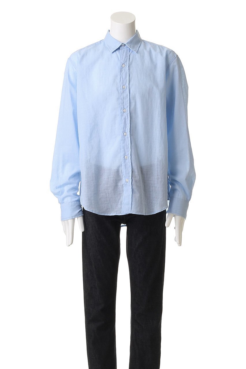 【フランク&アイリーン/Frank&Eileen / MEN】の【MEN】FINBAR イタリアンコットン ライトブルーシャツ 人気、トレンドファッション・服の通販 founy(ファニー) 　ファッション　Fashion　メンズファッション　Fashion for Men　インナー　Innerwear　ジャケット　Jacket, Outerwear　スリーブ　Sleeve, Long Sleeve / Short Sleeve　ボトム　Bottoms, Lower Wear　ルーズ　Loose, Oversized　ロング　Long, Long-Length　エレガント 上品　Elegant　other-2|ID: prp329100004600436 ipo3291000000036097874