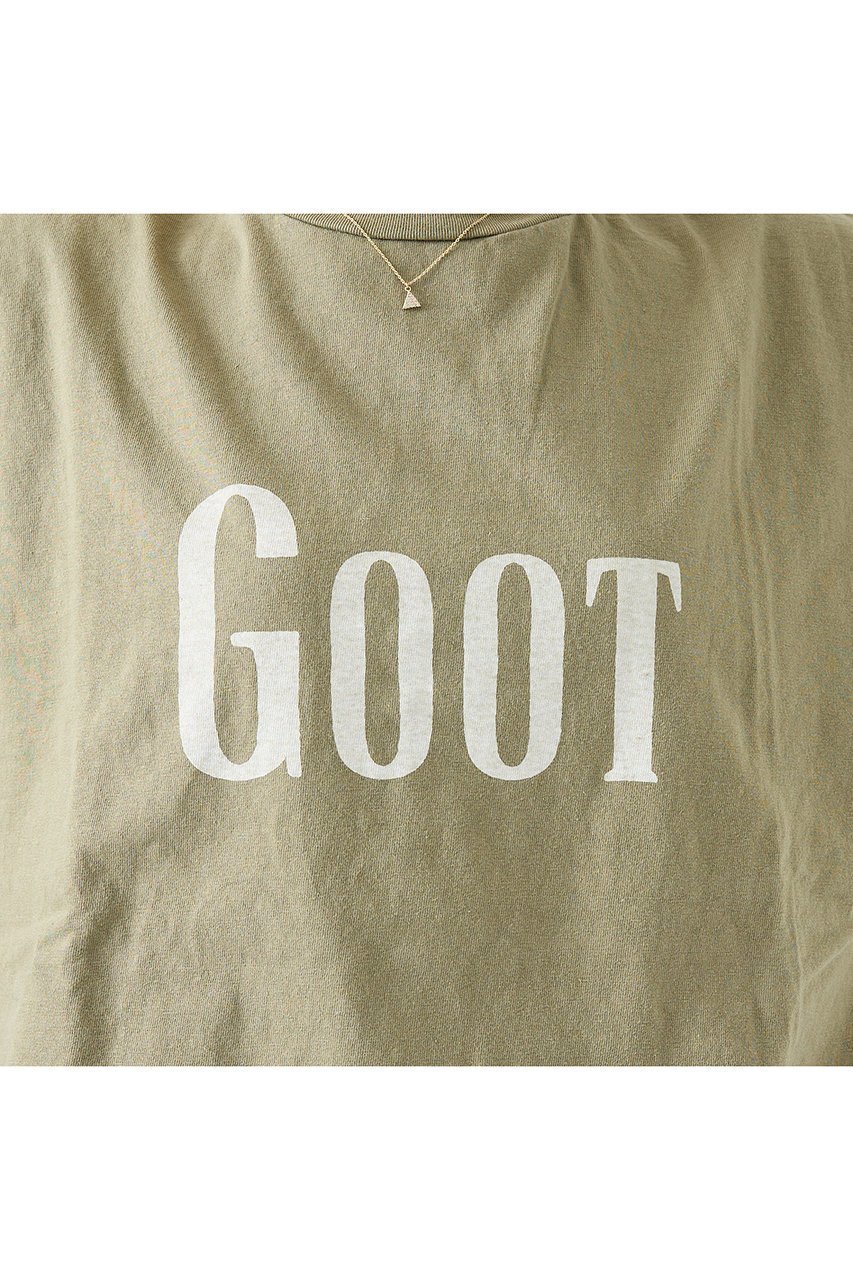 【デザイン ワークス/DESIGN WORKS】の【REMI ELIEF】16/-天竺 GOOTプリントTシャツ 人気、トレンドファッション・服の通販 founy(ファニー) ファッション Fashion レディースファッション Fashion for Women トップス・カットソー Cut & Sew Tops シャツ・ブラウス・オフィスカジュアル Elegant Blouses & Button-Ups ロングTシャツ・Tシャツ Longline T-Shirts & Tees カットソー・ベーシックTシャツ Cut-and-Sewn Tops / Stretch Tees & Basics インナー Innerwear ショート Short, Short Length シンプル Simple, Minimal ジャケット Jacket, Outerwear スリット Slit, Slit Detail スリーブ Sleeve, Long Sleeve / Short Sleeve プリント Print, Printed Pattern 人気 Popular, Best Seller other-2|ID: prp329100004600441 ipo3291000000035778402