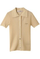 【プランク プロジェクト/PRANK PROJECT】のリブニットポロシャツ / Ribbed Knit Polo Shirt L.YEL(ライトイエロー)|ID: prp329100004600444 ipo3291000000032703786