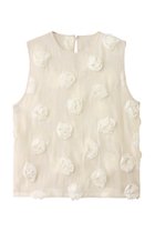 【プランク プロジェクト/PRANK PROJECT】のローズスリーブベスト / Rose Sleeve Vest WHT(ホワイト)|ID: prp329100004600445 ipo3291000000035387147