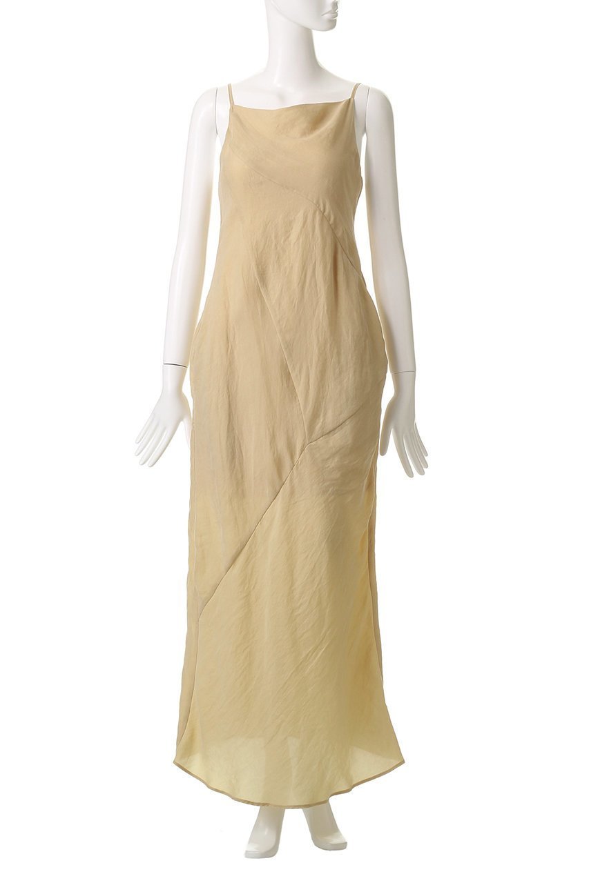 【プランク プロジェクト/PRANK PROJECT】のアシメバックオープンキュプラワンピース / Asymmetrical Back Open Dress 人気、トレンドファッション・服の通販 founy(ファニー) 　ファッション　Fashion　レディースファッション　Fashion for Women　ワンピース　Dresses　フォーマル・パーティードレス・結婚式用ドレス　Elegant & Casual Dresses　チュニック　Tunic Tops & Dresses　アシンメトリー　Asymmetrical Style　キュプラ　Cupro, Eco Fabric　ストレート　Straight, Straight Cut　スリット　Slit, Slit Detail　チュニック　Tunic, Long Top　フロント　Front, Front Design　ロング　Long, Long-Length　夏　Summer　新作・新入荷　New Arrivals / New In　other-2|ID: prp329100004600446 ipo3291000000032703806