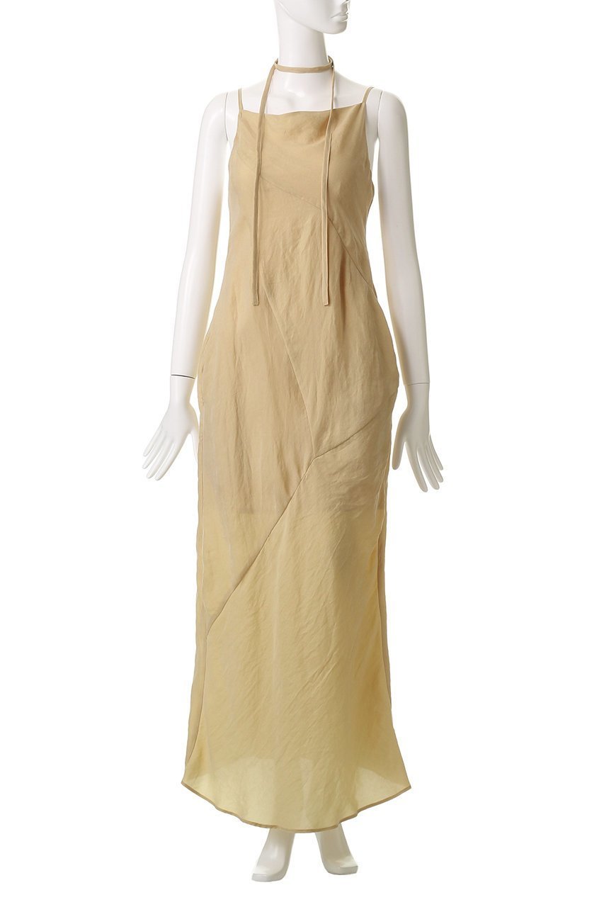 【プランク プロジェクト/PRANK PROJECT】のアシメバックオープンキュプラワンピース / Asymmetrical Back Open Dress 人気、トレンドファッション・服の通販 founy(ファニー) 　ファッション　Fashion　レディースファッション　Fashion for Women　ワンピース　Dresses　フォーマル・パーティードレス・結婚式用ドレス　Elegant & Casual Dresses　チュニック　Tunic Tops & Dresses　アシンメトリー　Asymmetrical Style　キュプラ　Cupro, Eco Fabric　ストレート　Straight, Straight Cut　スリット　Slit, Slit Detail　チュニック　Tunic, Long Top　フロント　Front, Front Design　ロング　Long, Long-Length　夏　Summer　新作・新入荷　New Arrivals / New In　other-7|ID: prp329100004600446 ipo3291000000032703811