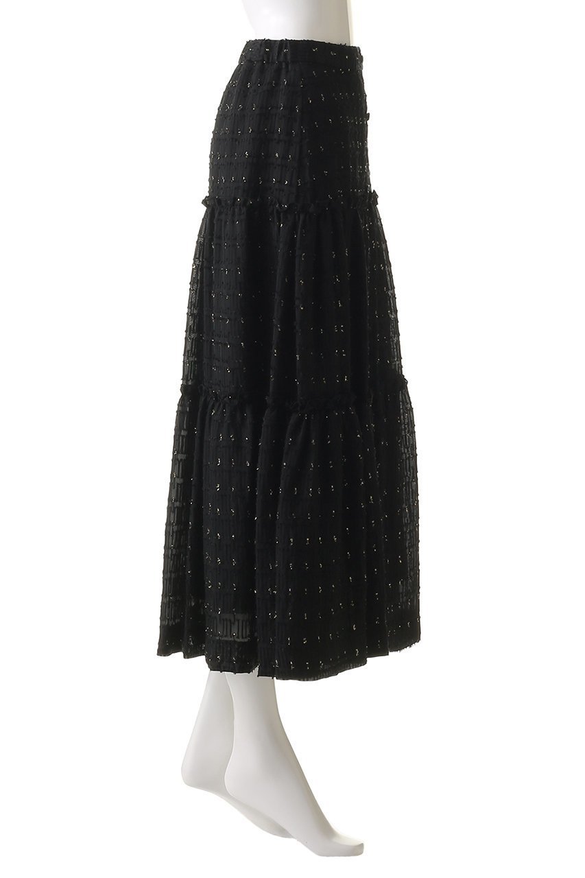 【コルコバード/CORCOVADO】のラメカットジャカードスカート 人気、トレンドファッション・服の通販 founy(ファニー) 　ファッション　Fashion　レディースファッション　Fashion for Women　スカート　Skirts　ダウン　Down, Puffer　ロング　Long, Long-Length　エレガント 上品　Elegant　新作・新入荷　New Arrivals / New In　other-3|ID: prp329100004600451 ipo3291000000032703885