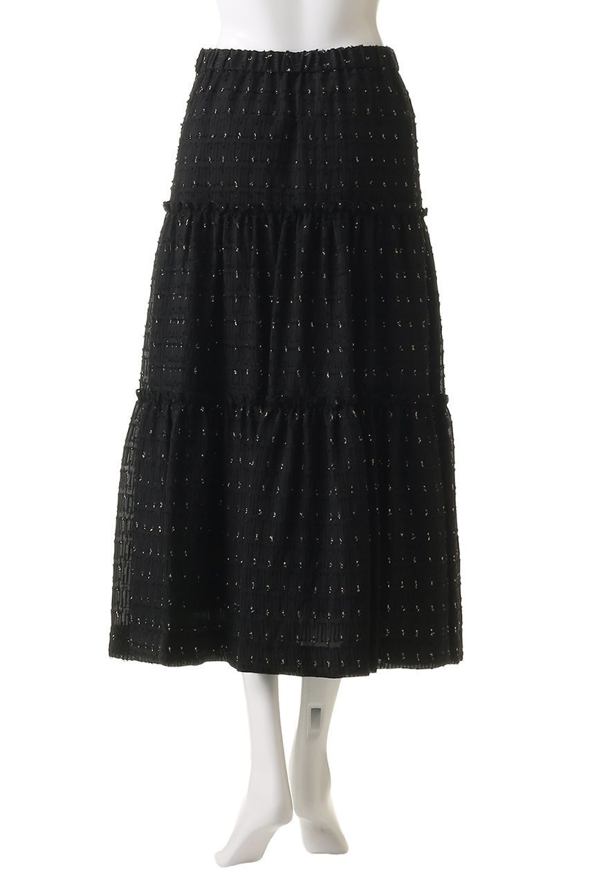 【コルコバード/CORCOVADO】のラメカットジャカードスカート 人気、トレンドファッション・服の通販 founy(ファニー) 　ファッション　Fashion　レディースファッション　Fashion for Women　スカート　Skirts　ダウン　Down, Puffer　ロング　Long, Long-Length　エレガント 上品　Elegant　新作・新入荷　New Arrivals / New In　other-4|ID: prp329100004600451 ipo3291000000032703886