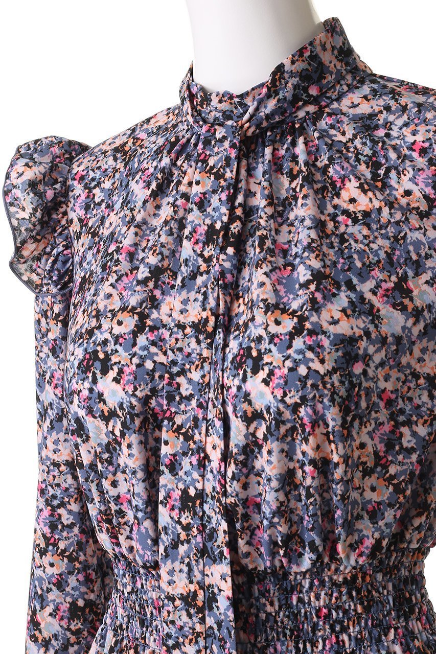 【コルコバード/CORCOVADO】のプリントボウタイドレス 人気、トレンドファッション・服の通販 founy(ファニー) 　ファッション　Fashion　レディースファッション　Fashion for Women　ワンピース　Dresses　フォーマル・パーティードレス・結婚式用ドレス　Elegant & Casual Dresses　チュニック　Tunic Tops & Dresses　チュニック　Tunic, Long Top　ドレス　Dress, One-Piece　パーティ　Party, Party Style　フリル　Frill, Ruffle　エレガント 上品　Elegant　新作・新入荷　New Arrivals / New In　other-5|ID: prp329100004600455 ipo3291000000032703920