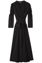 【コルコバード/CORCOVADO】のマイルドドライスムースカシュクールドレス ブラック|ID:prp329100004600456