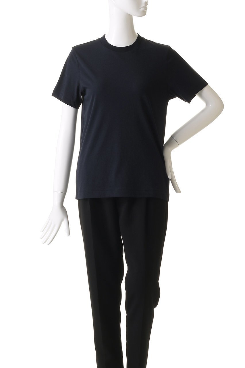 【デパリエ/DEPAREILLE】のジャージークルーネックTシャツ 人気、トレンドファッション・服の通販 founy(ファニー) 　ファッション　Fashion　レディースファッション　Fashion for Women　トップス・カットソー　Cut & Sew Tops　シャツ・ブラウス・オフィスカジュアル　Elegant Blouses & Button-Ups　ロングTシャツ・Tシャツ　Longline T-Shirts & Tees　カットソー・ベーシックTシャツ　Cut-and-Sewn Tops / Stretch Tees & Basics　2025年　2025　2025-2026秋冬・A/W　Autumn/Winter 2025–26 AW25–26　インナー　Innerwear　コンパクト　Compact, Small Size　ショート　Short, Short Length　ジャケット　Jacket, Outerwear　スリーブ　Sleeve, Long Sleeve / Short Sleeve　夏　Summer　定番　Standard, Basic Item　A/W・秋冬　Autumn/Winter　other-2|ID: prp329100004600458 ipo3291000000032703946