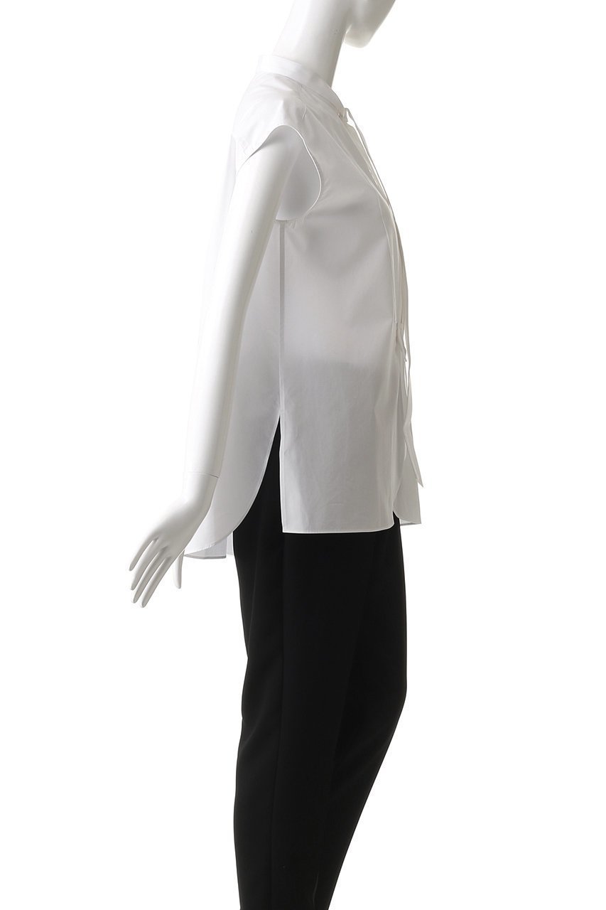 【デパリエ/DEPAREILLE】のタイプライターボウノースリーブブラウス 人気、トレンドファッション・服の通販 founy(ファニー) 　ファッション　Fashion　レディースファッション　Fashion for Women　トップス・カットソー　Cut & Sew Tops　キャミソール&ノースリーブ　Camisoles & Sleeveless Tops　シャツ・ブラウス・オフィスカジュアル　Elegant Blouses & Button-Ups　2025年　2025　2025-2026秋冬・A/W　Autumn/Winter 2025–26 AW25–26　エレガント 上品　Elegant　カーディガン　Cardigan, Knitwear　ギャザー　Gathered, Ruffled　ジャケット　Jacket, Outerwear　タイプライター　Typewriter Fabric, Crisp Cotton　ノースリーブ　Sleeveless, No-Sleeve　A/W・秋冬　Autumn/Winter　ビジネス 仕事 通勤　Business / Work / Commuting　other-3|ID: prp329100004600459 ipo3291000000032703954
