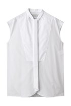 【デパリエ/DEPAREILLE】のタイプライターボウノースリーブブラウス ホワイト|ID: prp329100004600459 ipo3291000000036097920