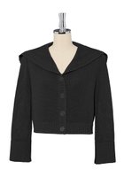 【デイジーリン/DAISY LIN】のCardigan “Hampton Sailor” 人気、トレンドファッション・服の通販 founy(ファニー) ファッション Fashion レディースファッション Fashion for Women トップス・カットソー Cut & Sew Tops ニット Knit Tops & Sweaters カーディガン・羽織り Layered Style Cardigans カーディガン Cardigan, Knitwear シルバー Silver, Metallic Silver ストレート Straight, Straight Cut リラックス Relax, Relaxed Fit 夏 Summer エレガント 上品 Elegant 新作・新入荷 New Arrivals / New In thumbnail ブラックブラック|ID: prp329100004600461 ipo3291000000032704232