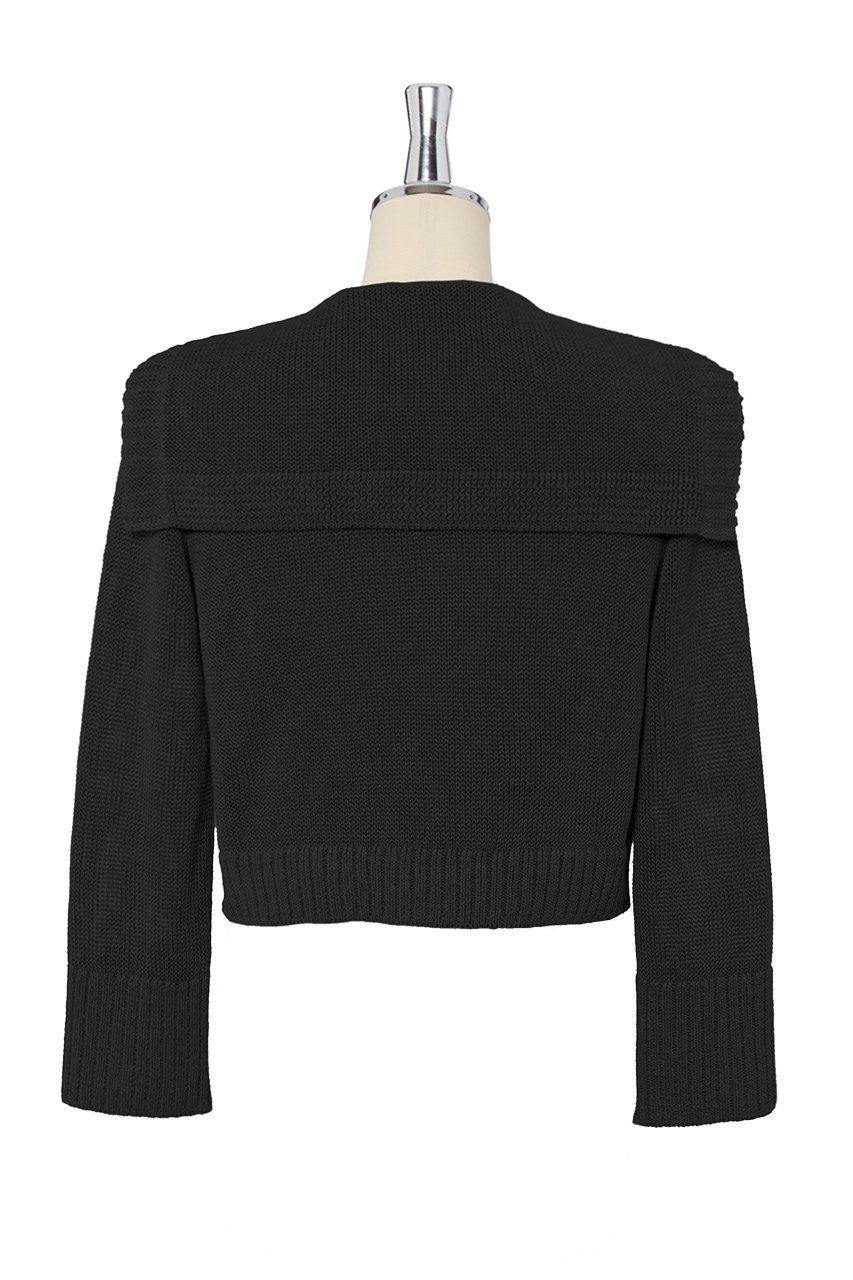 【デイジーリン/DAISY LIN】のCardigan “Hampton Sailor” 人気、トレンドファッション・服の通販 founy(ファニー) 　ファッション　Fashion　レディースファッション　Fashion for Women　トップス・カットソー　Cut & Sew Tops　ニット　Knit Tops & Sweaters　カーディガン・羽織り　Layered Style Cardigans　カーディガン　Cardigan, Knitwear　シルバー　Silver, Metallic Silver　ストレート　Straight, Straight Cut　リラックス　Relax, Relaxed Fit　夏　Summer　エレガント 上品　Elegant　other-2|ID: prp329100004600461 ipo3291000000035932144