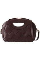 【ペリーコ/PELLICO】のANELLI INTRECCIATO MINIME 2wayハンドバッグ 人気、トレンドファッション・服の通販 founy(ファニー) ファッション Fashion レディースファッション Fashion for Women バッグ Bags コンパクト Compact, Small Size スマート Smart, Elegant パーティ Party, Party Style メッシュ Mesh, Net Fabric リップ Lip, Lip Motif thumbnail ワイン|ID: prp329100004601460 ipo3291000000035932150