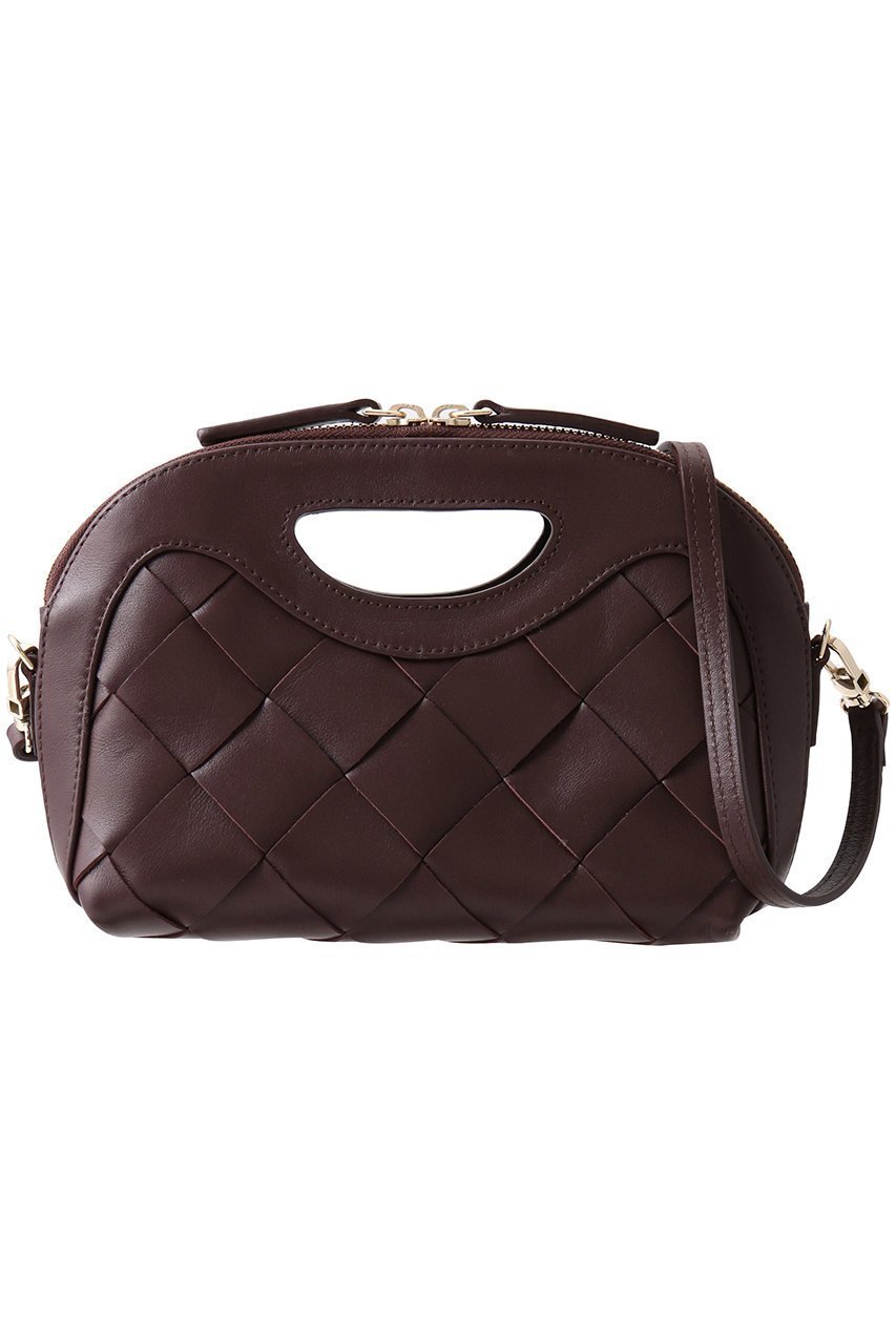 【ペリーコ/PELLICO】のANELLI INTRECCIATO MINIME 2wayハンドバッグ インテリア・キッズ・メンズ・レディースファッション・服の通販 founy(ファニー) 　ファッション　Fashion　レディースファッション　Fashion for Women　バッグ　Bags　コンパクト　Compact, Small Size　スマート　Smart, Elegant　パーティ　Party, Party Style　メッシュ　Mesh, Net Fabric　リップ　Lip, Lip Motif　ワイン|ID: prp329100004601460 ipo3291000000035932150