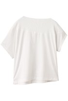 【エブール/ebure】のハイゲージスムース アシンメトリーカットソー ホワイト|ID:prp329100004601472