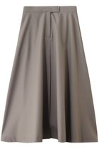 【エブール/ebure】のドライポプリン フレアスカート グレー|ID: prp329100004601473 ipo3291000000035473250