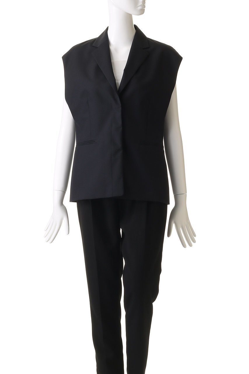 【エブール/ebure】の【7/11 0:00販売開始】ドライポプリン ジレジャケット 人気、トレンドファッション・服の通販 founy(ファニー) 　ファッション　Fashion　レディースファッション　Fashion for Women　アウター　Coat / Outerwear Collection　レディースジャケット・軽アウター　Jackets　2025年　2025　2025-2026秋冬・A/W　Autumn/Winter 2025–26 AW25–26　おすすめ　Recommended / Our Picks　クラシック　Classic, Timeless Style　シェイプ　Shape, Slim Fit　ショルダー　Shoulder, Shoulder Strap　ジャケット　Jacket, Outerwear　ドロップ　Drop Shoulder, Dropped Style　フォルム　Silhouette, Form　ベスト　Vest, Waistcoat　リブニット　Rib Knit, Ribbed Knit　A/W・秋冬　Autumn/Winter　other-2|ID: prp329100004601474 ipo3291000000032715766