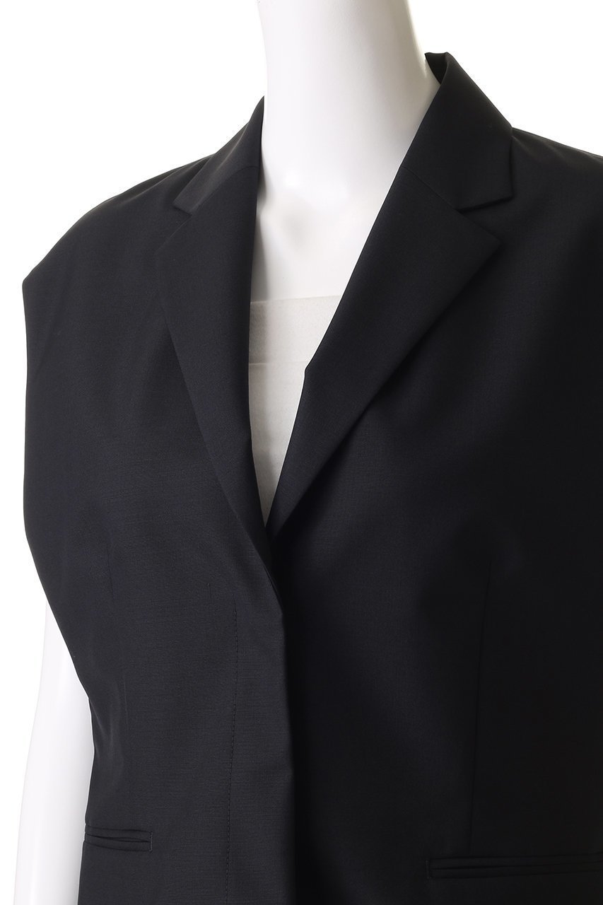 【エブール/ebure】の【7/11 0:00販売開始】ドライポプリン ジレジャケット 人気、トレンドファッション・服の通販 founy(ファニー) 　ファッション　Fashion　レディースファッション　Fashion for Women　アウター　Coat / Outerwear Collection　レディースジャケット・軽アウター　Jackets　2025年　2025　2025-2026秋冬・A/W　Autumn/Winter 2025–26 AW25–26　おすすめ　Recommended / Our Picks　クラシック　Classic, Timeless Style　シェイプ　Shape, Slim Fit　ショルダー　Shoulder, Shoulder Strap　ジャケット　Jacket, Outerwear　ドロップ　Drop Shoulder, Dropped Style　フォルム　Silhouette, Form　ベスト　Vest, Waistcoat　リブニット　Rib Knit, Ribbed Knit　A/W・秋冬　Autumn/Winter　other-5|ID: prp329100004601474 ipo3291000000032715769