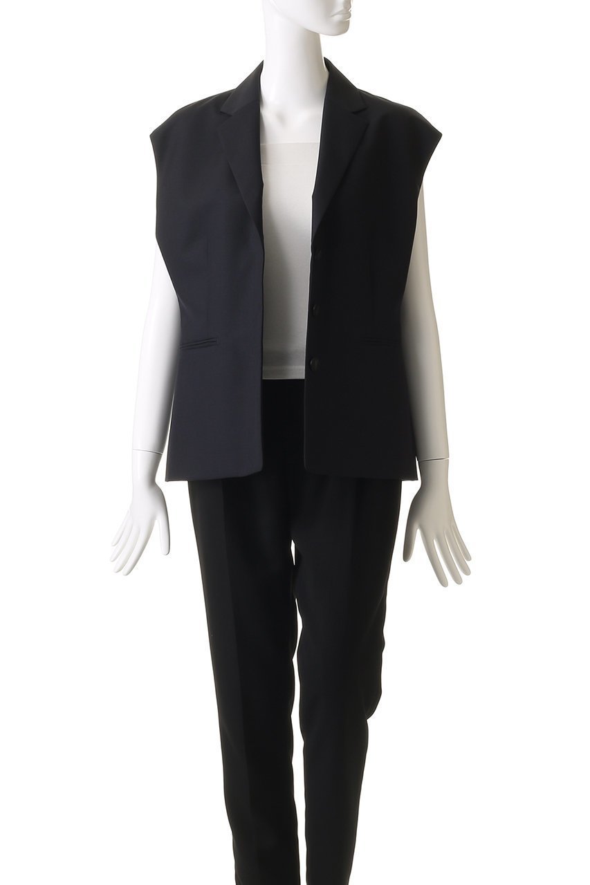 【エブール/ebure】の【7/11 0:00販売開始】ドライポプリン ジレジャケット 人気、トレンドファッション・服の通販 founy(ファニー) 　ファッション　Fashion　レディースファッション　Fashion for Women　アウター　Coat / Outerwear Collection　レディースジャケット・軽アウター　Jackets　2025年　2025　2025-2026秋冬・A/W　Autumn/Winter 2025–26 AW25–26　おすすめ　Recommended / Our Picks　クラシック　Classic, Timeless Style　シェイプ　Shape, Slim Fit　ショルダー　Shoulder, Shoulder Strap　ジャケット　Jacket, Outerwear　ドロップ　Drop Shoulder, Dropped Style　フォルム　Silhouette, Form　ベスト　Vest, Waistcoat　リブニット　Rib Knit, Ribbed Knit　A/W・秋冬　Autumn/Winter　other-7|ID: prp329100004601474 ipo3291000000032715771