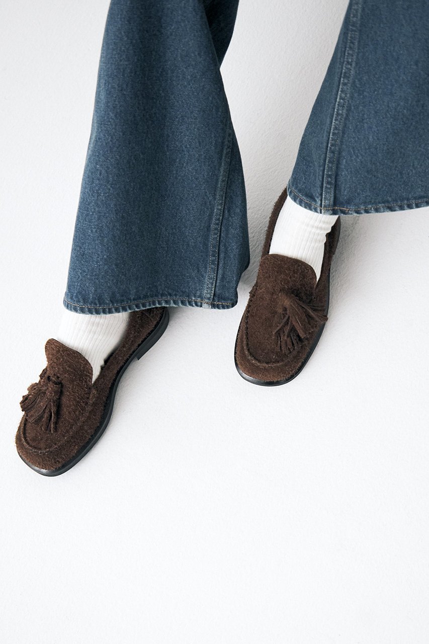 【ペリーコ/PELLICO】の【PELLICO SUNNY】SCROFA タッセル付きヘアスエードローファー 人気、トレンドファッション・服の通販 founy(ファニー) 　ファッション　Fashion　レディースファッション　Fashion for Women　2025年　2025　2025-2026秋冬・A/W　Autumn/Winter 2025–26 AW25–26　シューズ　Shoes, Footwear　タッセル　Tassel, Fringe　トレンド　Trend, Trending Now　フラット　Flat, Flat Shoes　A/W・秋冬　Autumn/Winter　other-2|ID: prp329100004601481 ipo3291000000032715822