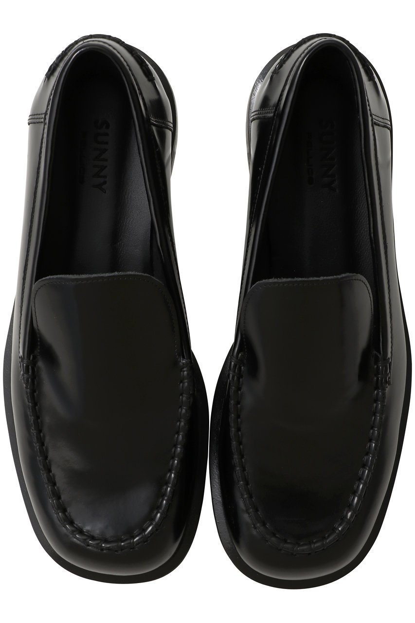 【ペリーコ/PELLICO】の【PELLICO SUNNY】SCROFA ローファー インテリア・キッズ・メンズ・レディースファッション・服の通販 founy(ファニー) 　ファッション　Fashion　レディースファッション　Fashion for Women　ガラス　Glass, Glassware　シューズ　Shoes, Footwear　フラット　Flat, Flat Shoes　プレーン　Plain, Simple　ブラック|ID: prp329100004601482 ipo3291000000035932227