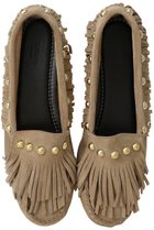 【ペリーコ/PELLICO】の【PELLICO SUNNY】SACO スタッズ付きフリンジモカシン ベージュ|ID: prp329100004601483 ipo3291000000037236968